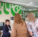 Экскурсия по библиотеке, зал библиотечно-информационного обслуживания